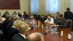 4 October 2016 MP Elvira Kovacs in meeting with the delegation of the German Bundestag